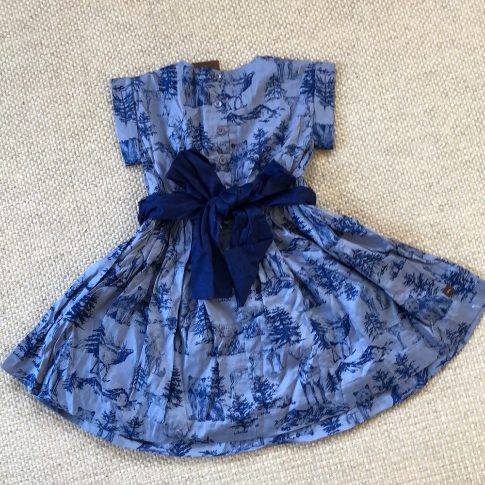 Sz 6 Tea Collection Girls Holiday Dress